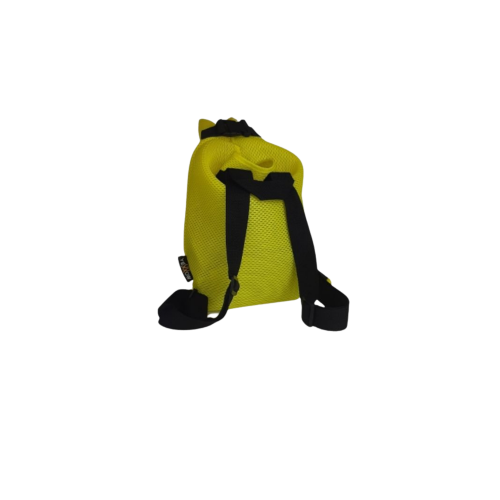 yellow backpack