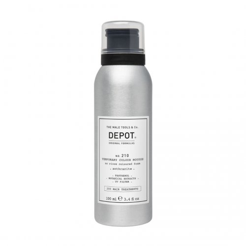 depot 210 temporary colour mousse 100ml anthracite