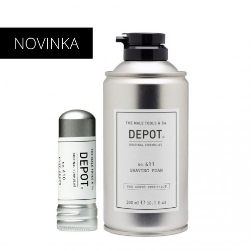 DEPOT 411 shaving foam 300ml + darček