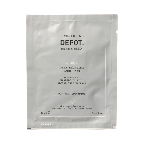 depot 807 deep relaxing face mask 1 ks