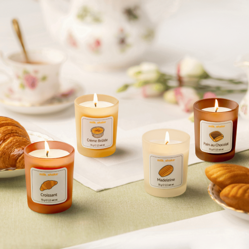 The French collection candle set 4 x 70 g