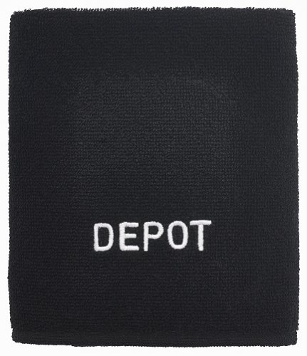 depot 714 black hair towel