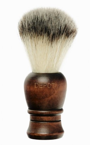 depot 730 wooden shaving brush