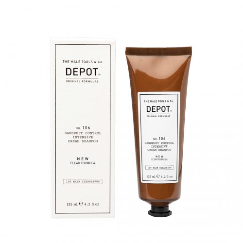 depot 106 dandruff control intensive cream shampoo 125ml