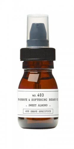 depot 403 pre-shave&softening beard oil sweet almond 30ml