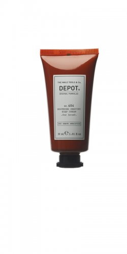depot 404 soothing shaving soap cream for brush 30ml