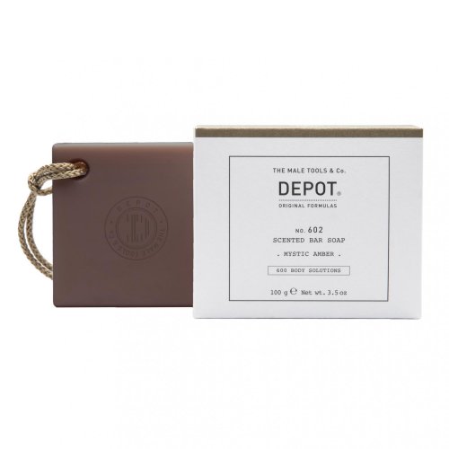 depot 602 scented bar soap mystic amber 100g