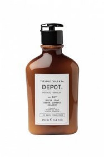depot 107 white clay sebum control shampoo
