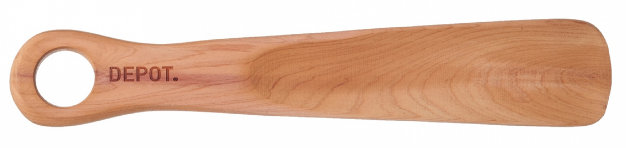 depot cedar wood shoe horn