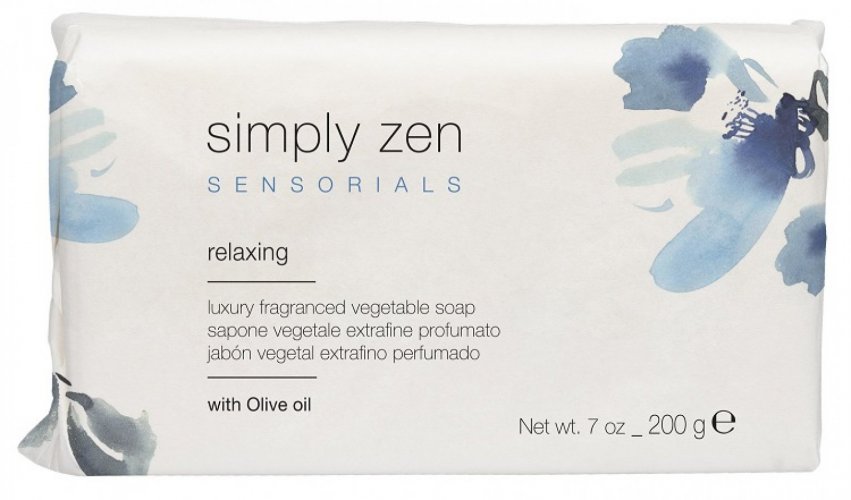 relaxing luxury fragranced vegetable soap 200g
