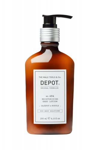 depot 604 moisturizing hand lottion cajeput & myrtle 200ml